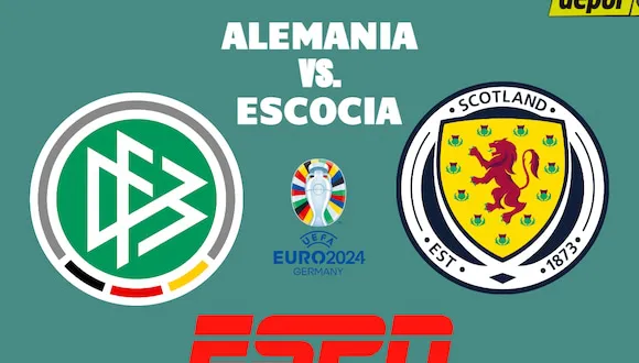 ESPN EN VIVO - dónde ver partido Alemania vs. Escocia online por Internet