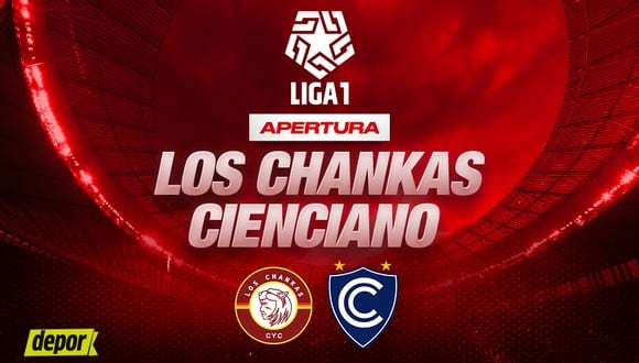 Ver Los Chankas vs. Cienciano EN VIVO vía Liga 1 MAX y DIRECTV por el Torneo Apertura