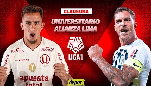 Universitario vs. Alianza Lima EN VIVO por GOLPERU: horarios y canales de TV por Liga 1