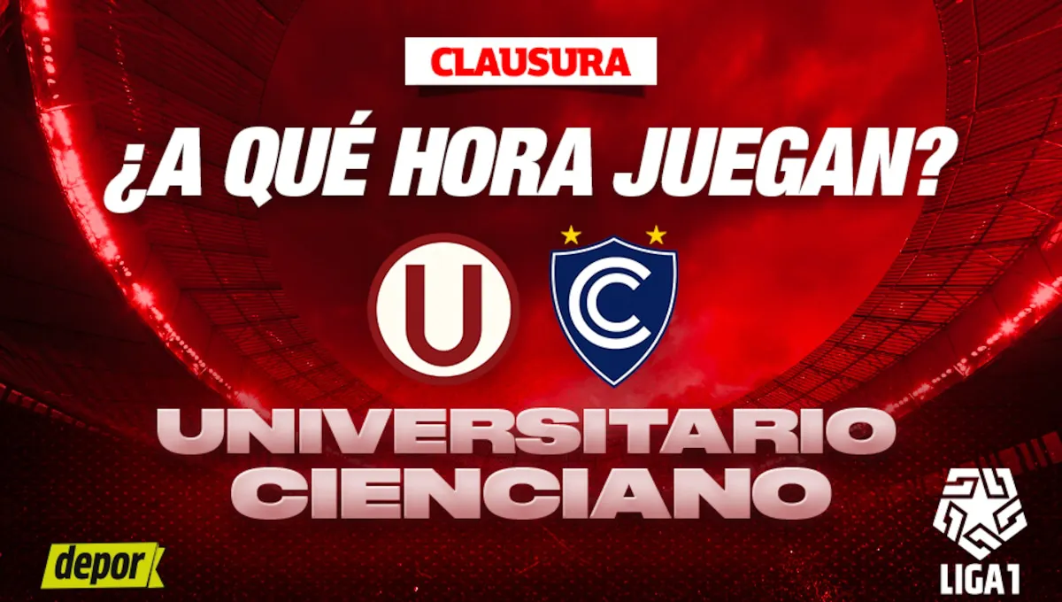 Universitario vs Cienciano: a qué hora y dónde ver el Torneo Clausura 2024