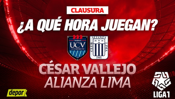 ¿A qué hora juegan Alianza Lima vs. César Vallejo por la fecha 1 del Torneo Clausura?