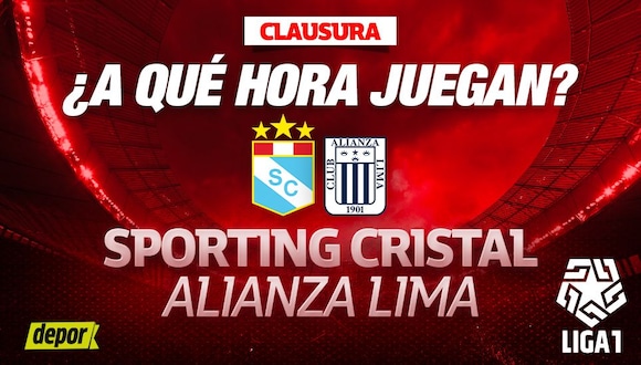 Sporting Cristal vs. Alianza Lima: a qué hora es el partido en Estadio Nacional