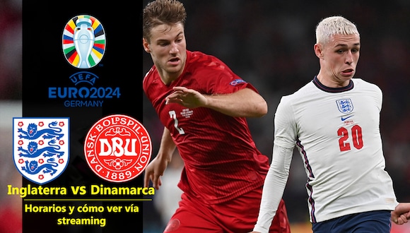 A qué hora juegan y en qué canal transmite Inglaterra vs. Dinamarca por Eurocopa 2024: Streaming TV y cómo verlo 