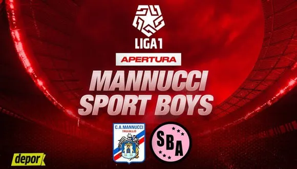 GOLPERU EN VIVO, Mannucci vs. Sport Boys vía Movistar por el Torneo Apertura