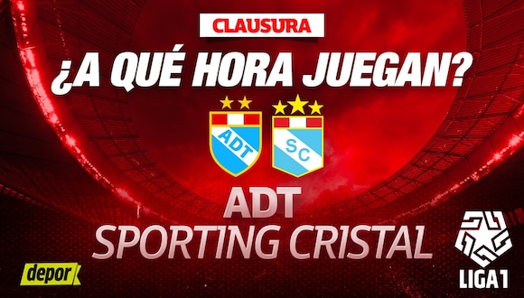 Horarios del Sporting Cristal vs. ADT, por la jornada 1 del Torneo Clausura