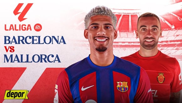 Barcelona vs. Mallorca se ven las caras, en partido por LaLiga EA Sports