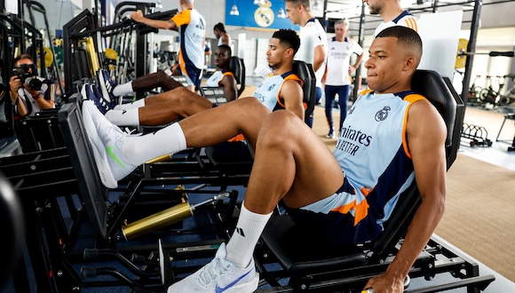 El día 1 de Kylian Mbappé: así fue su primer entrenamiento con Real Madrid