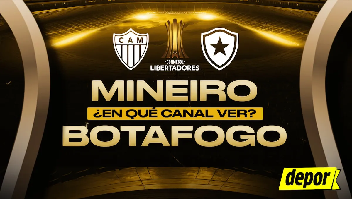 ¿En qué canal ver Atlético Mineiro vs. Botafogo por la final de la Copa Libertadores?