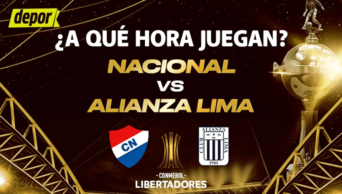 ¿A qué hora ver Alianza Lima vs. Nacional de Paraguay por Fase 1 de Copa Libertadores?