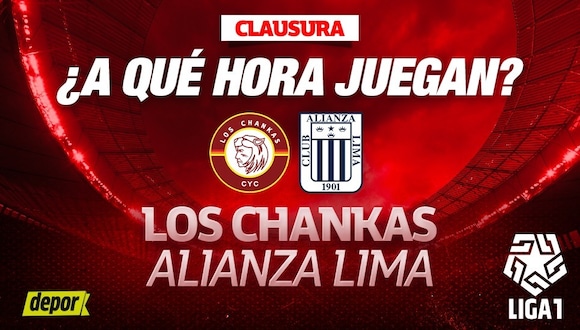 ¿A qué hora juegan Alianza Lima vs. Los Chankas por fecha 9 del Clausura 2024?