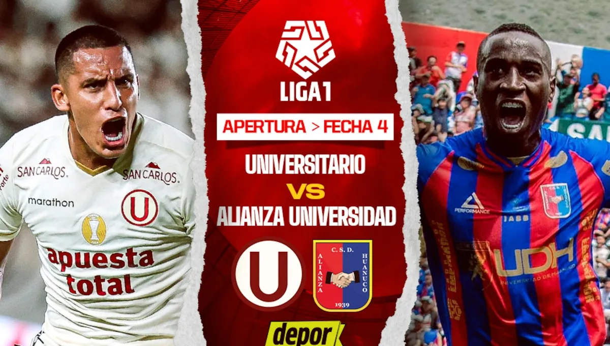 Universitario vs. Alianza Universidad EN VIVO: ver partido por GOLPERU y Movistar Play