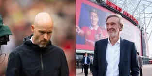 Erik ten Hag con las horas contadas: Jaim Ratcliffe ya tiene al nuevo DT