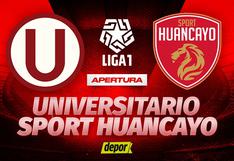 GOLPERU, Universitario vs. Sport Huancayo EN VIVO vía Movistar: link GRATIS