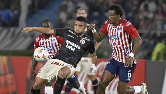 ¡Punto con garra en Barranquilla! Universitario igualó 1-1 con Junior por Copa Libertadores