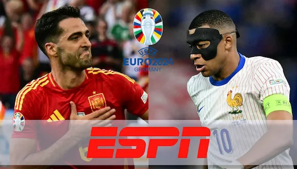 ESPN EN VIVO GRATIS - dónde ver semifinal España vs. Francia por Fútbol TV y Online