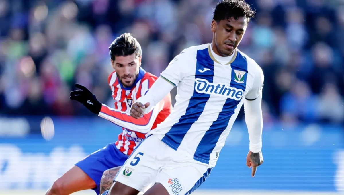 Con Tapia como titular: Leganés venció 1-0 al Atlético de Madrid y le dio una mano al Real por LaLiga