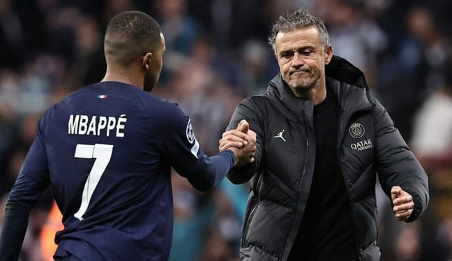 Luis Enrique se despide de Mbappé: “Solo desearle lo mejor para el futuro”