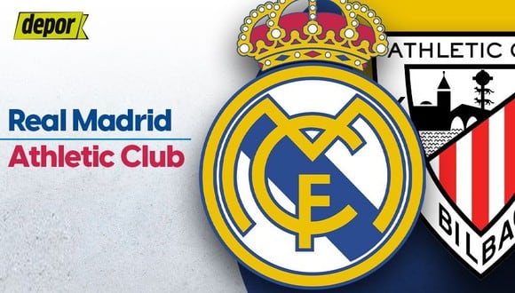 Real Madrid vs. Athletic Club se ven las caras, en partido por LaLiga