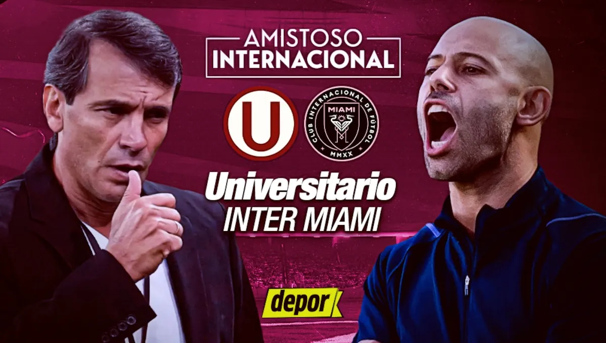 Latina (Canal 2) EN VIVO, Universitario vs. Inter Miami vía GOLPERU: transmisión online