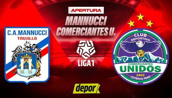 Carlos A. Mannucci vs. Comerciantes Unidos EN VIVO ver GOLPERU: transmisión partido del Apertura