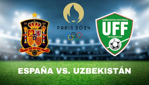 España vs. Uzbekistán EN VIVO: horario, TV y cómo ver Fútbol Masculino JJ.OO París 2024