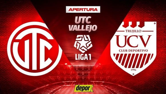 UTC vs. César Vallejo EN VIVO ver Liga 1 MAX: transmisión del partido de este viernes por DirecTV