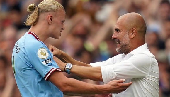 Haaland está de vuelta: Pep reveló la fecha de su retorno a las canchas