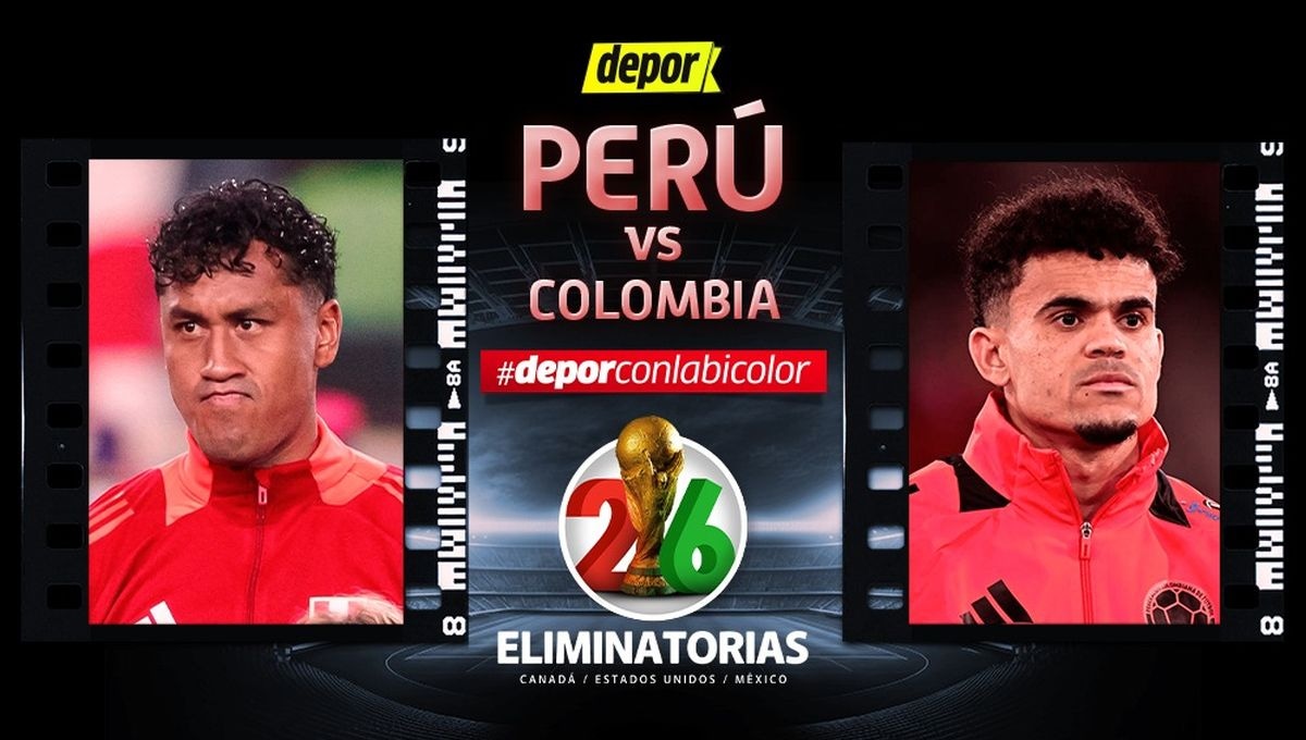 Ver Perú vs Colombia EN VIVO vía América TV, ATV y Movistar por Eliminatorias 2026