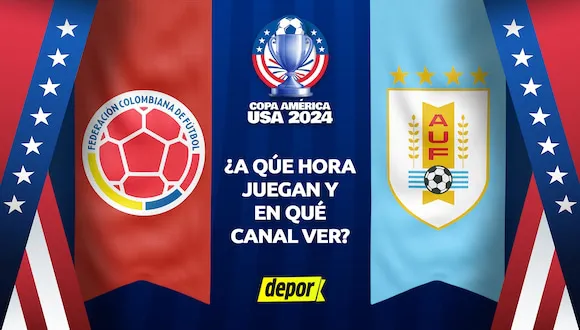 ¿A qué hora juegan Uruguay vs. Colombia por la semifinal de la Copa América 2024?