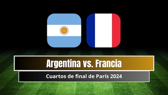 Argentina vs. Francia EN VIVO, ver cuartos de final de París 2024: hora, canal TV y dónde ver