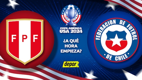 ¿A qué hora inicia el duelo de Perú vs Chile por Copa América 2024?