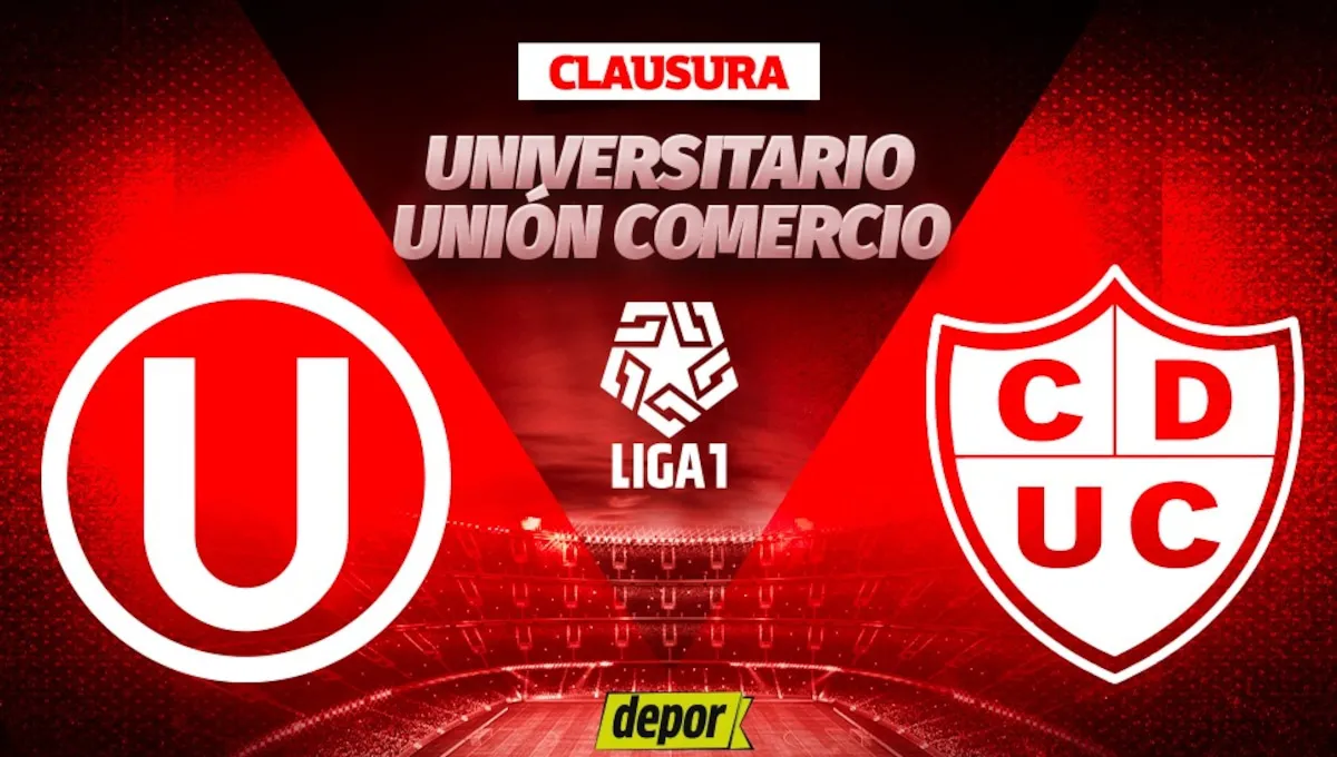 Universitario vs Unión Comercio EN VIVO vía GOLPERU por el Clausura 2024