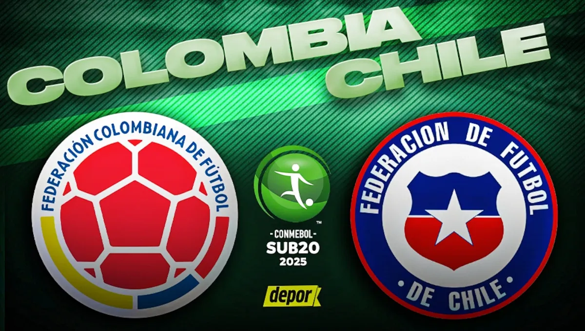 Colombia vs. Chile EN VIVO vía DSports y Fútbol Libre TV: por el Sudamericano Sub-20