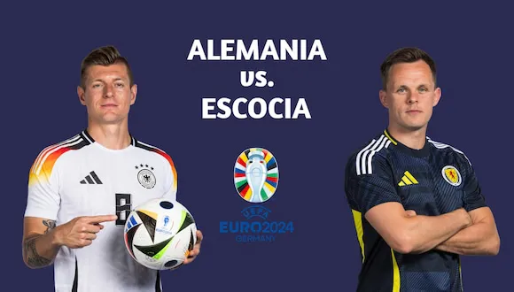 Alemania - Escocia en directo, ver Eurocopa 2024: hora de inicio, canal de TV y por dónde ver