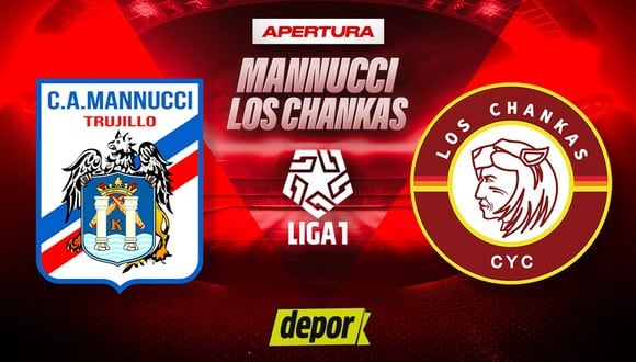 Ver Mannucci vs. Los Chankas EN VIVO vía GOLPERU y Movistar por el Torneo Apertura