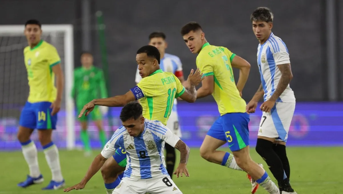 Argentina vs. Brasil (1-1): video, resumen y goles por Sudamericano Sub20