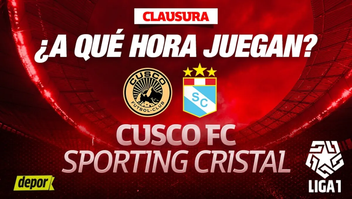 Sporting Cristal vs. Cusco FC: ¿a qué hora juegan por el Torneo Clausura 2024?