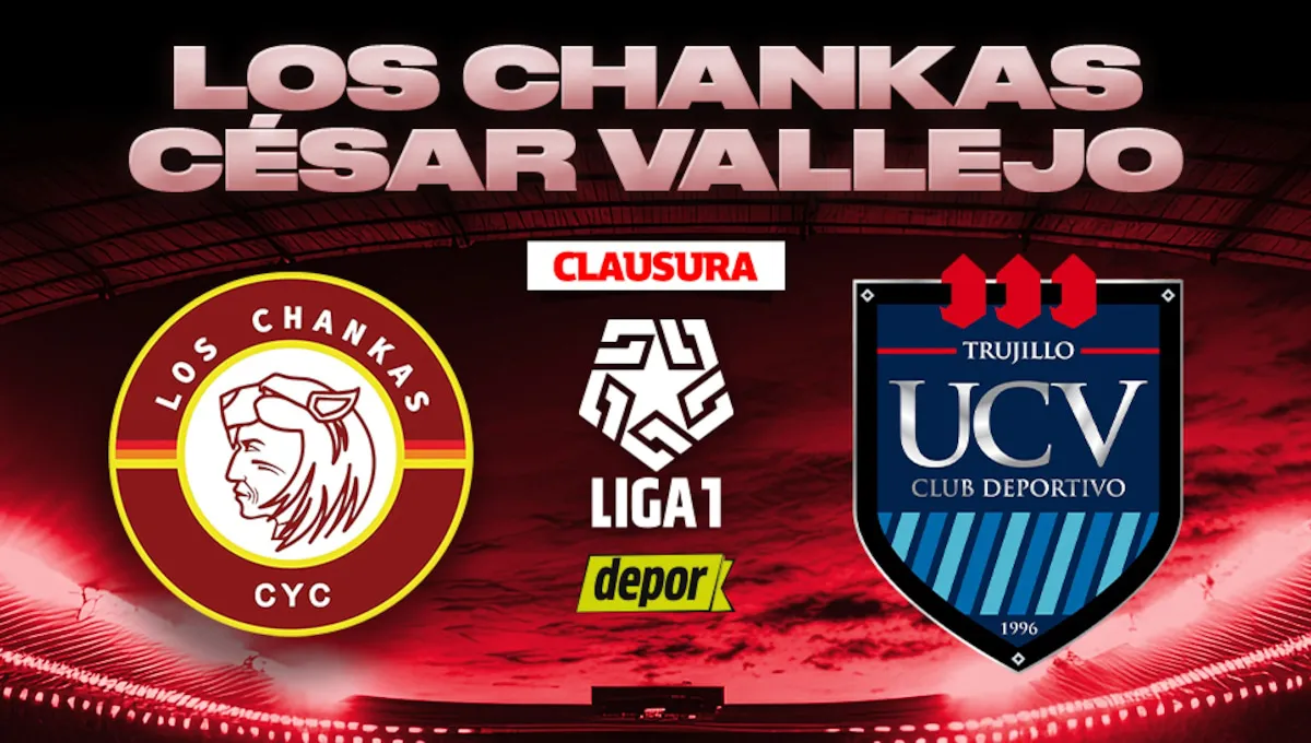 Partido: Los Chankas vs. César Vallejo EN VIVO por Liga 1 MAX por el Torneo Clausura