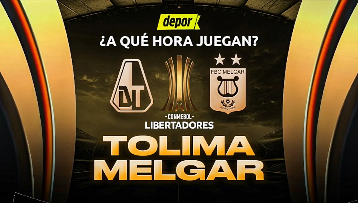 ¿A qué hora juega Melgar vs. Tolima por la Fase 2 de la Copa Libertadores 2025?