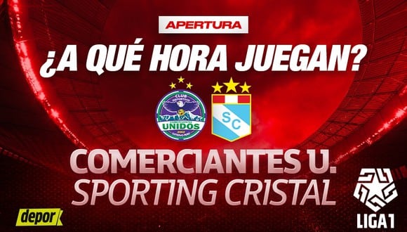 Sporting Cristal vs Comerciantes Unidos: horarios para ver la transmisión