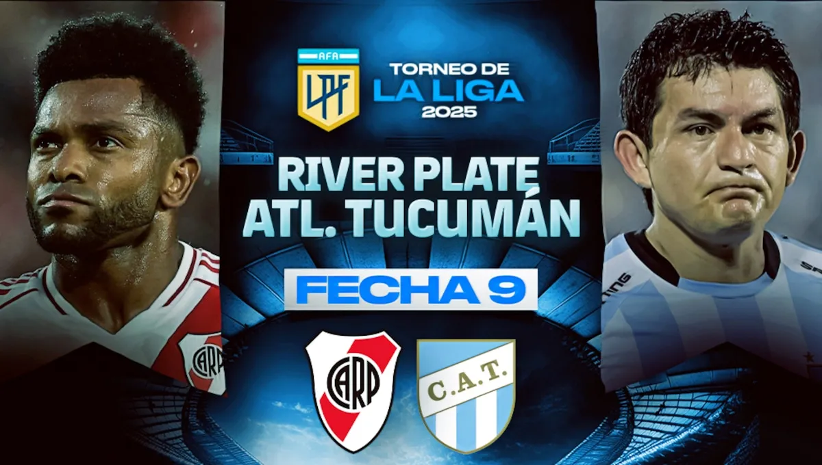 River vs. Atlético Tucumán: en qué canales lo pasan y a qué hora juegan hoy