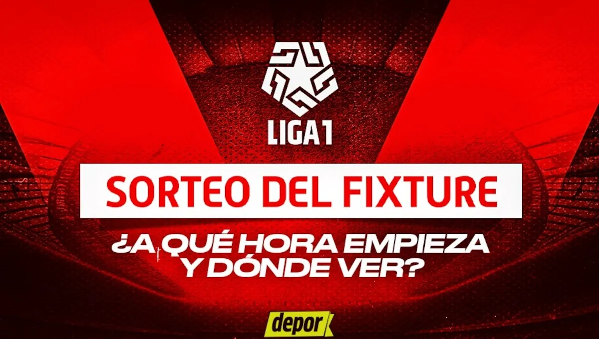 Sorteo del fixture de la Liga 1 2025: en qué canal lo pasan y a qué hora comienza