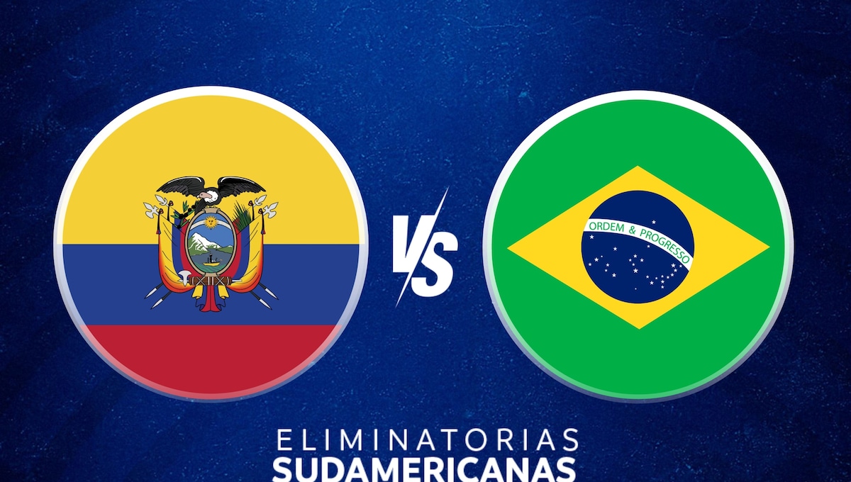 Ecuador vs. Brasil EN VIVO - a qué hora, dónde ver y canales de TV, partido Eliminatorias 2026