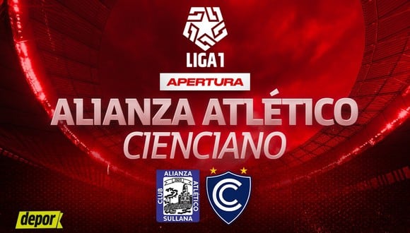 Alianza Atlético vs Cienciano EN VIVO vía Liga 1 MAX, DIRECTV y Claro TV