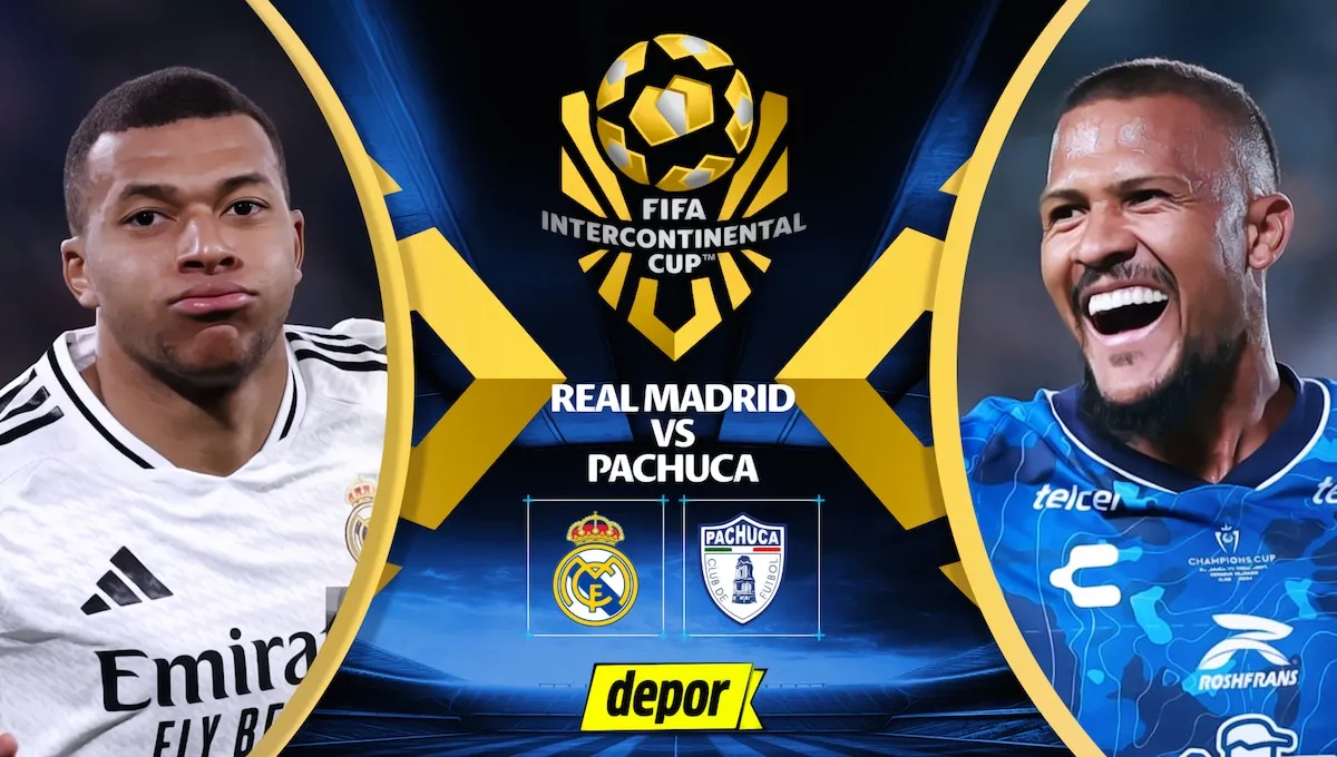 Real Madrid vs Pachuca EN VIVO vía DSports, DGO y Movistar por Copa Intercontinental 2024