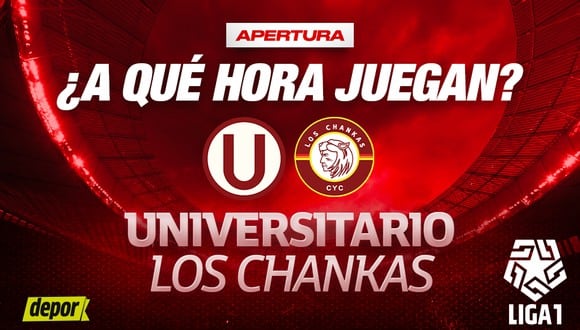 Universitario vs Los Chankas: ¿a qué hora comienza el partido?