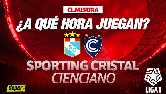 Sporting Cristal vs Cienciano: ¿a qué hora inicia la transmisión?