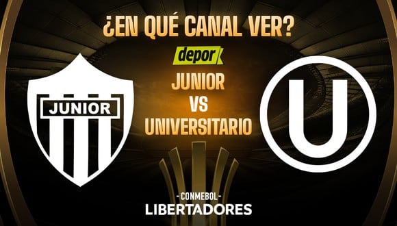 ¿En qué canal ver Junior vs. Universitario por la Copa Libertadores?