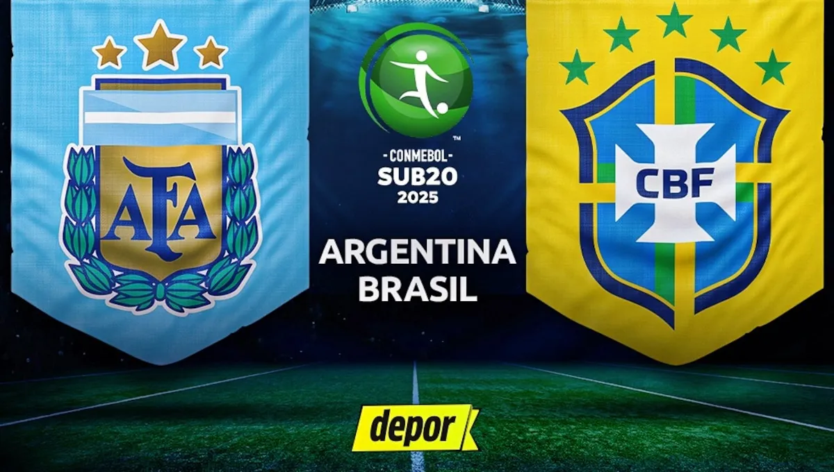 Argentina vs. Brasil EN VIVO vía DSports y Pelota Libre TV: por el Sudamericano Sub-20