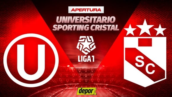 GOLPERU, Universitario vs. Sporting Cristal EN VIVO: horarios y canales de TV